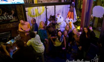 That time I went to a bar with people dressed up in costumes.