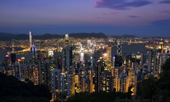 Hong Kong’s Victoria Peak – The picture I broke my foot for