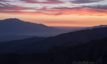 Sunset from Keys View
