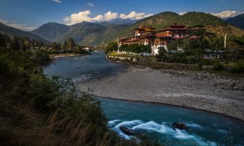 Punakha Dzong in Punakha, Bhutan