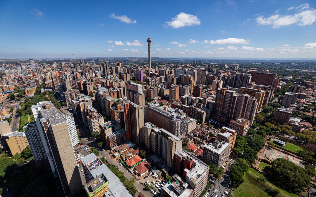 Ponte City – Berea and Hillbrow From Above