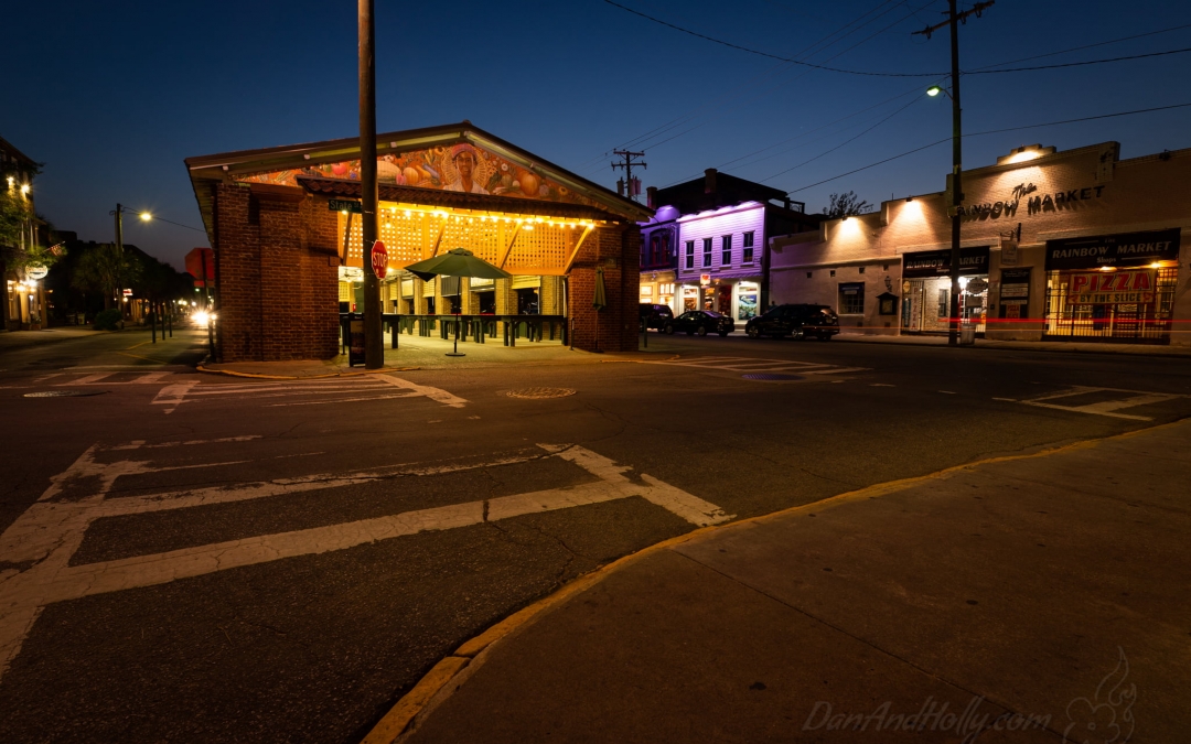 Night at the Charleston City Market