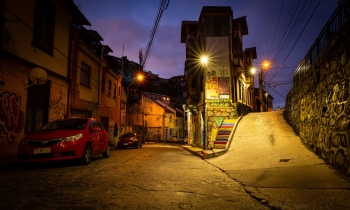 Side Streets of Valparaiso