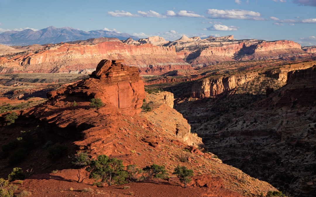 Sunset Point in Capital Reef National Park