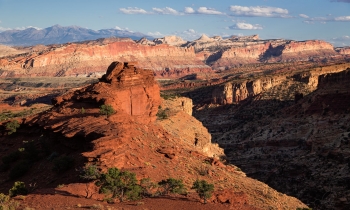 Sunset Point in Capital Reef National Park