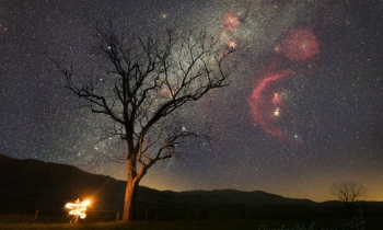 Sending Off the Winter Milky Way