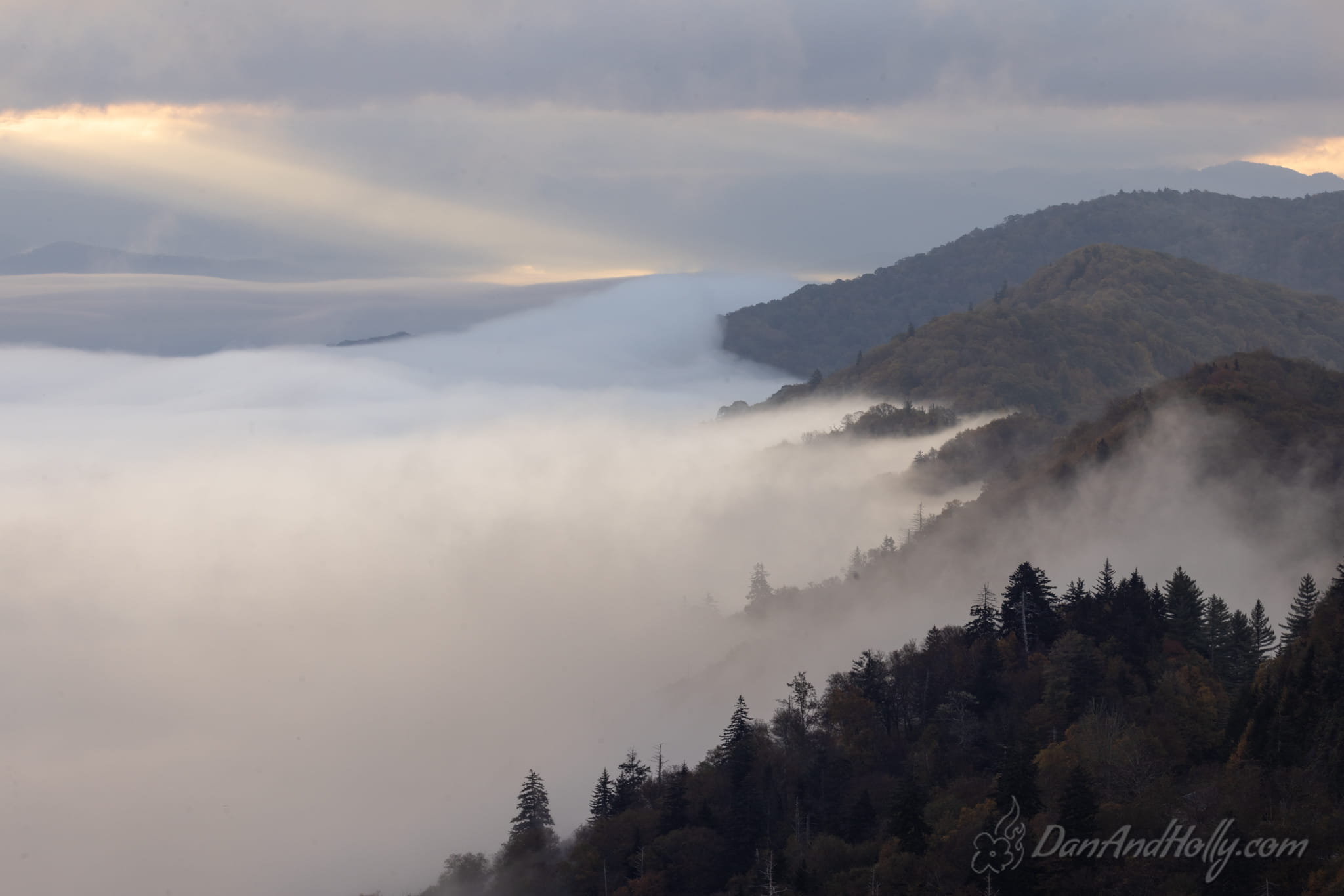 Downtown Knoxville in Fall Colors