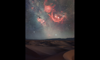 Orion Rising Above the Dunes