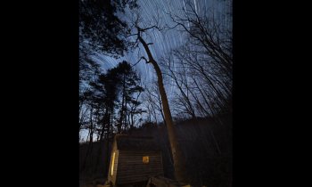 Alfred Reagan Tub Mill at Night