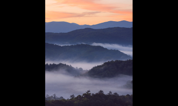 The Layers of the Smokies at Sunrise