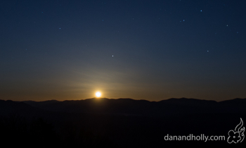 POTW: Moonrise Over the Smokies
